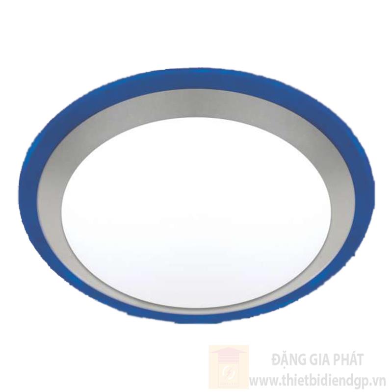 Đèn mâm ốp trần tròn bóng vòng 22W, Ø350